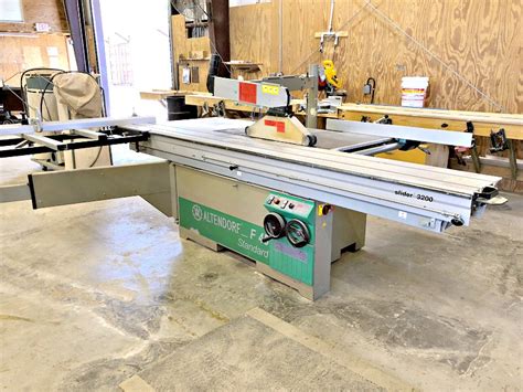 Used Altendorf F45 Sliding Table Saw Buy Sell Equipment