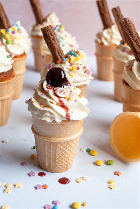Ice Cream Cone Cupcakes Something Sweet Something Savoury