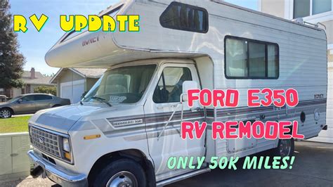 Gutting And Remodeling 1989 Ford E350 Rv Covid Project Youtube