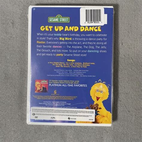 sesame street get up and dance dvd 2003 for sale online ebay