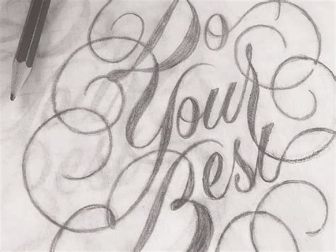 Do Your Best Sketch By Jamar Cave On Dribbble