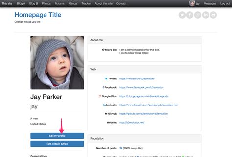 How to View & Edit your User Profile