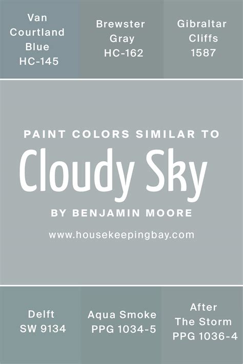 Cloudy Sky 2122 30 By Benjamin Moore Housekeepingbay