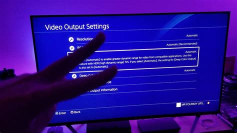 I Just Bought Ps4 Pro And 4k Tv What Output Settings Should You Select