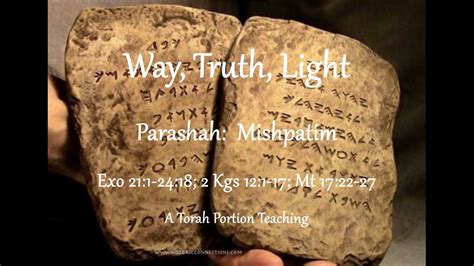 A Study Of Torah Portion Mishpatim Rulings Youtube