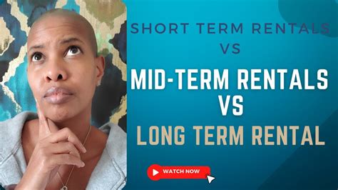 short term rental vs mid term rental vs long term rental youtube