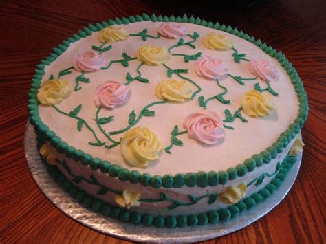Giant 16 Inch Anniversary Cakebuttercream Cake Decorating Cake
