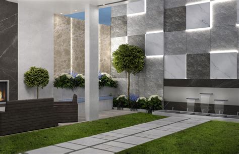 Modern Luxury Indoor Garden Design Riyadh Saudi Arabia