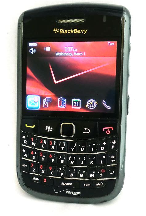 Verizon Blackberry Bold 9650 Qwerty Smartphone Property Room