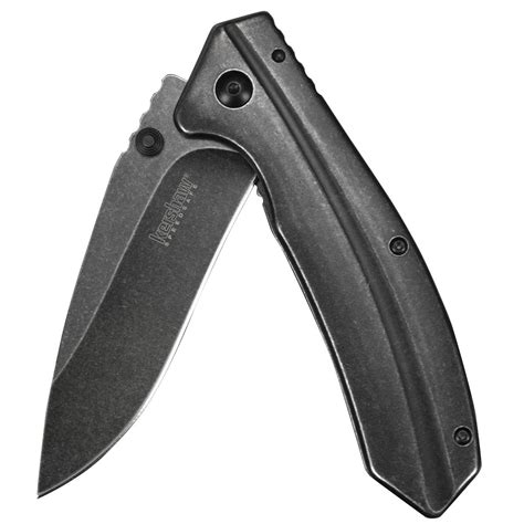 Kershaw 1306bw Blackwash Folding Speedsafe Pocket Knife Deals