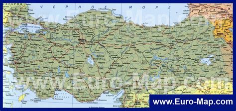 Обширная база недвижимости в турции. Карты Турции | Подробная карта Турции на русском языке с ...