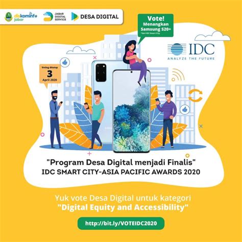Desa Digital Jawa Barat Masuk Sebagai Finalis Idc Smart City Asia