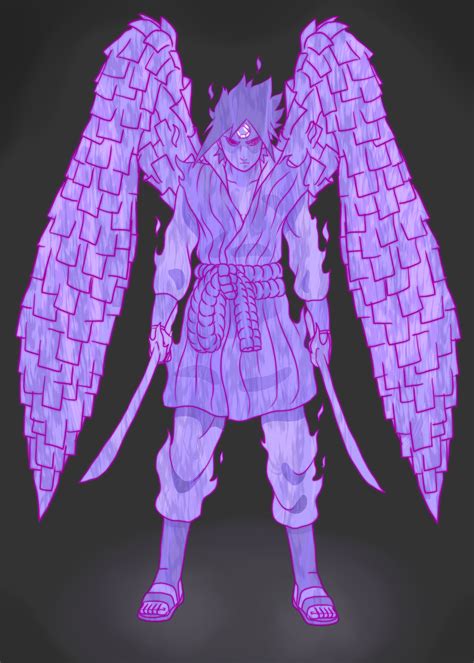 Sasuke Susanoo Mode By Marttist On Deviantart Naruto Pinterest