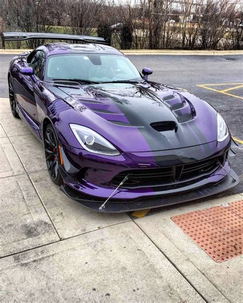 Purple Dodge Viper Acr It Looks Mental Rdodge