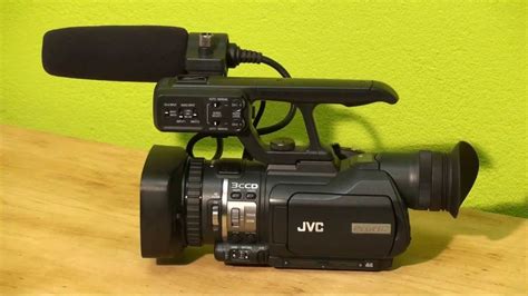 Jvc Gy Hm100 Prohd Professional Camcorder Youtube