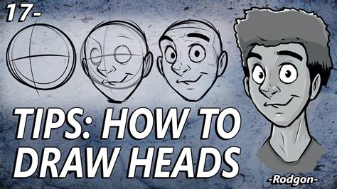 17 Tips How To Draw Heads Youtube Drawing Heads Drawings