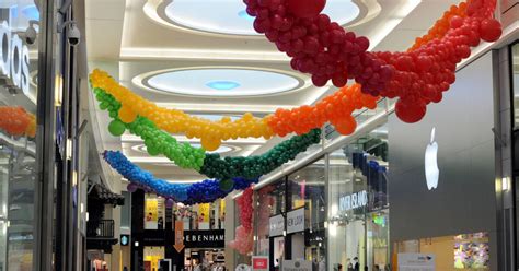 Shoppers Delight At Giant Balloon Displays Inside Intu Eldon Square