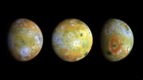 A Volcanic Explosion On Jupiters Moon Io Business Insider