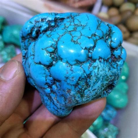 Natural Turquoise Raw Stone Mineral Samples 80 90g Etsy