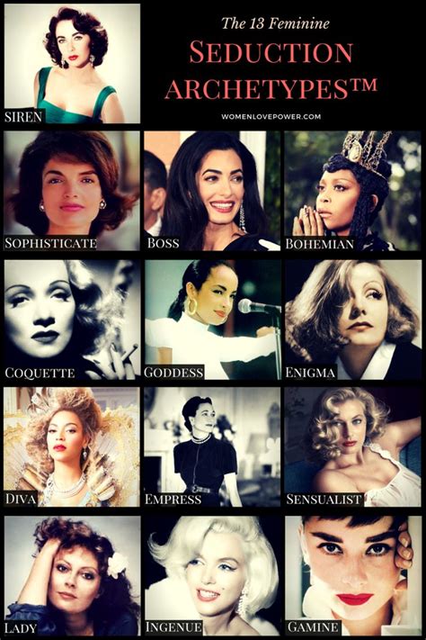 The 13 Feminine Seduction Archetypes Quiz With Images