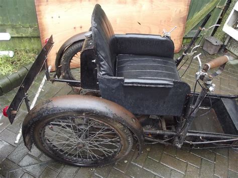A 1940s Argson Runnymede Invalid Carriage Restoration Project Black