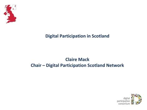 Digital Participation In Scotland Ppt