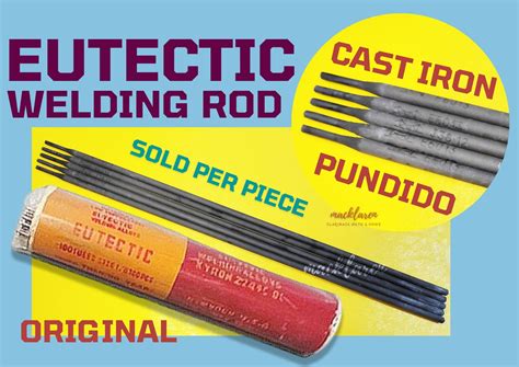 Welding Rod Cast Iron Pundido Eutectic Yutektek Utektek Utectic Yutektik Sold Per Piece