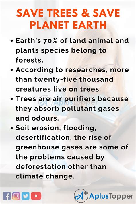 Short Note On Save Trees Paragraph On Save Trees 100 150 200 250
