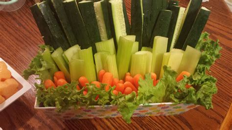 Easter Veggie Tray Cucumber Celery And Carrots Veggie Tray Kids