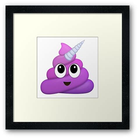 Purple Poop Emoji