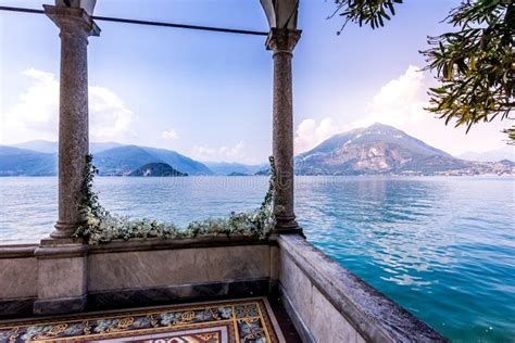 Villa Monastero Lake Como Varenna Italy Editorial Stock Photo