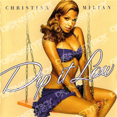 Promo Import Retail CD Singles Albums Christina Milian Dip It