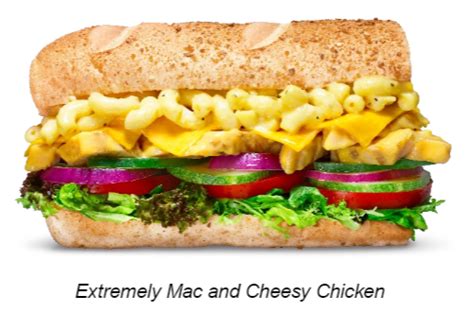 Subway Having Mac And Cheese Sandwiches From 6 Jan To 9 March Goody Feed