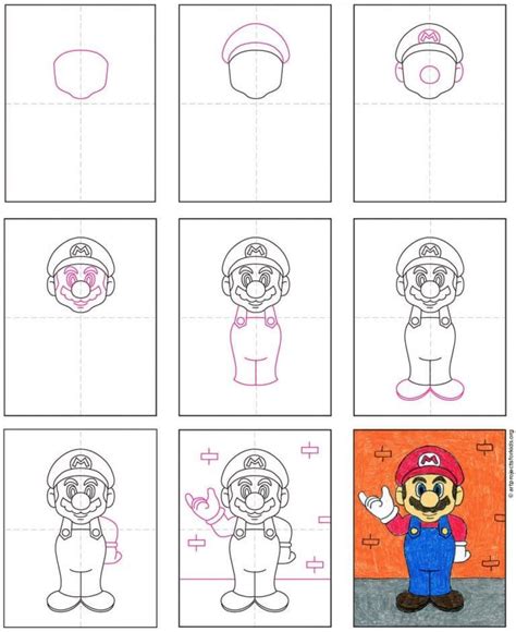 How To Draw Mario · Art Projects For Kids Art Drawings For Kids Disney