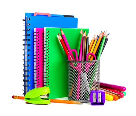 Stationery Items Png