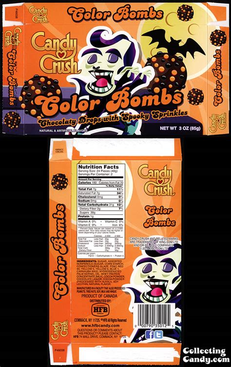 New For 2014 Candy Crush Halloween Color Bombs