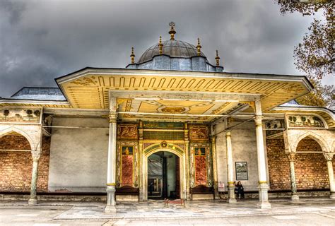 The Gate of Felicity Bâbüssaâde at Topkapi Palace Istanbul Turkey a