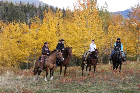 Fall Horseback Riding Vacation Fall Is The Perfect Time Fo Flickr