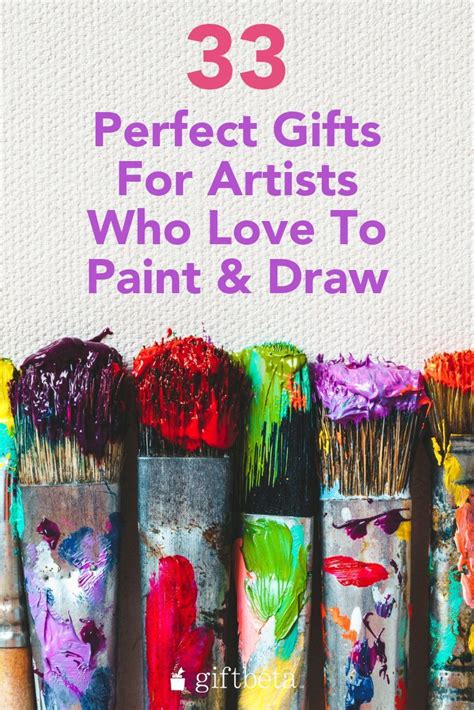We've put together a thoughtful list of gifts for artist in order to help you find the perfect gift. 33 Perfect Gifts For Artists Who Love To Paint & Draw ...
