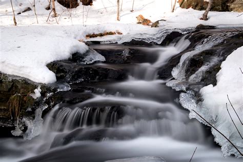 Free Picture Stream Winter Snow Nature Landscape Winter Ice