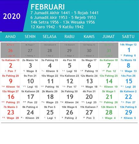 Download kalender 2021 indonesia pdf tersedia format yang dapat kalian pilih yaitu jpg png dan pdf. 38+ Terbaru Kalender 2020 Januari, Desain Kalender