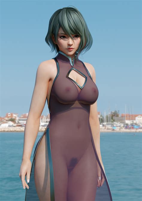 Tamaki In A See Through Dress Radianteld Dead Or Alive Hentai Arena
