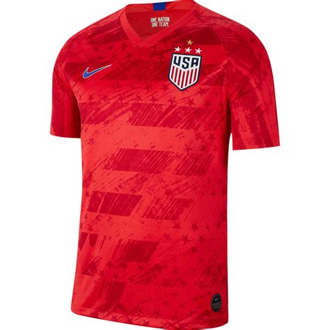 Soccer store, your home for all official uswnt & usmnt gear. 2019 Nike 4-Star Men's USWNT Away Jersey - SoccerPro