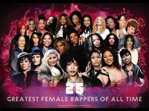 25 Greatest Female Rappers Of All Time Poster 24x18 Etsy