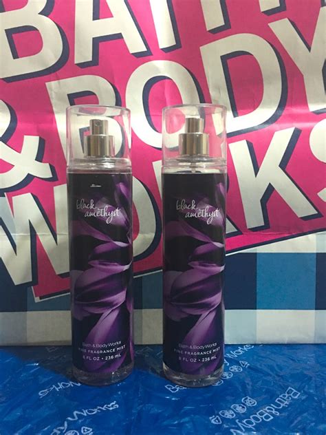 New Us Bath And Body Works Black Amethyst Fine Fragrance Mist 236 Ml8