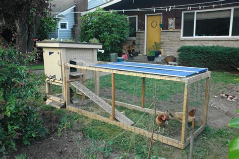 It will take you through each step of building the chicken house. Build a coop blog: Wheeled chicken coop plans