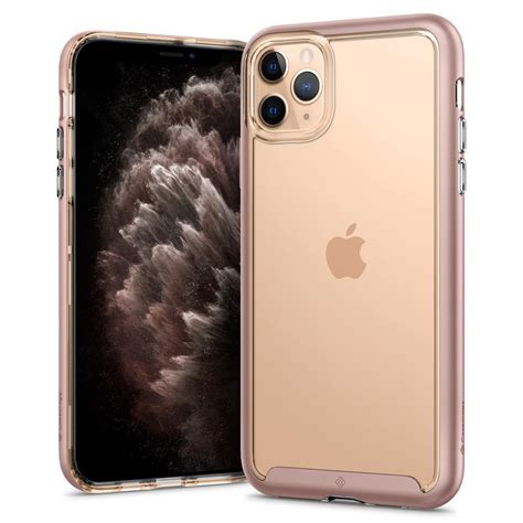 Iphone 11 Pro Max Kılıf Caseology Skyfall Rose Gold Spigen