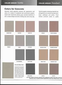 Cement Colors Chart My Girl