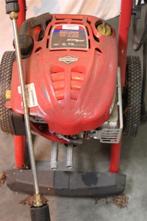 A common fault is that your troy bilt will experience no pressure or low water pressure when you start washing. Troy-bilt 675 Series Pressure Washer | Property Room