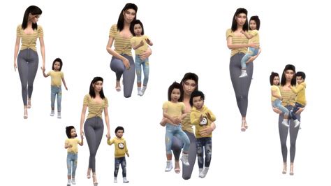 Sims 4 Toddler And Parent Poses